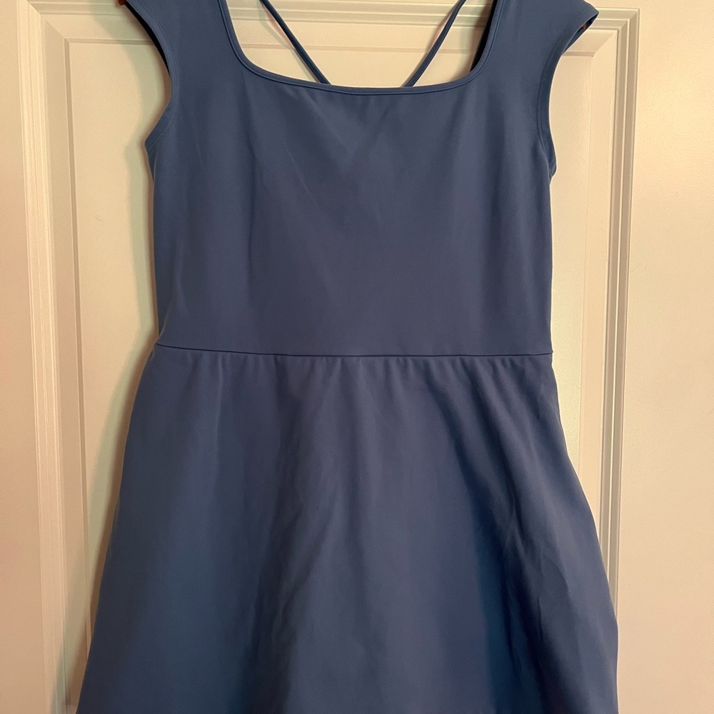 Wild Fable Blue Cap Sleeve Sport Dress